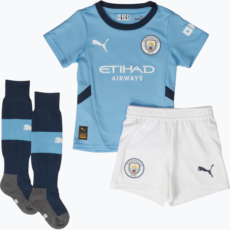 Puma Manchester City Home 24/25 MR matchställ Blå