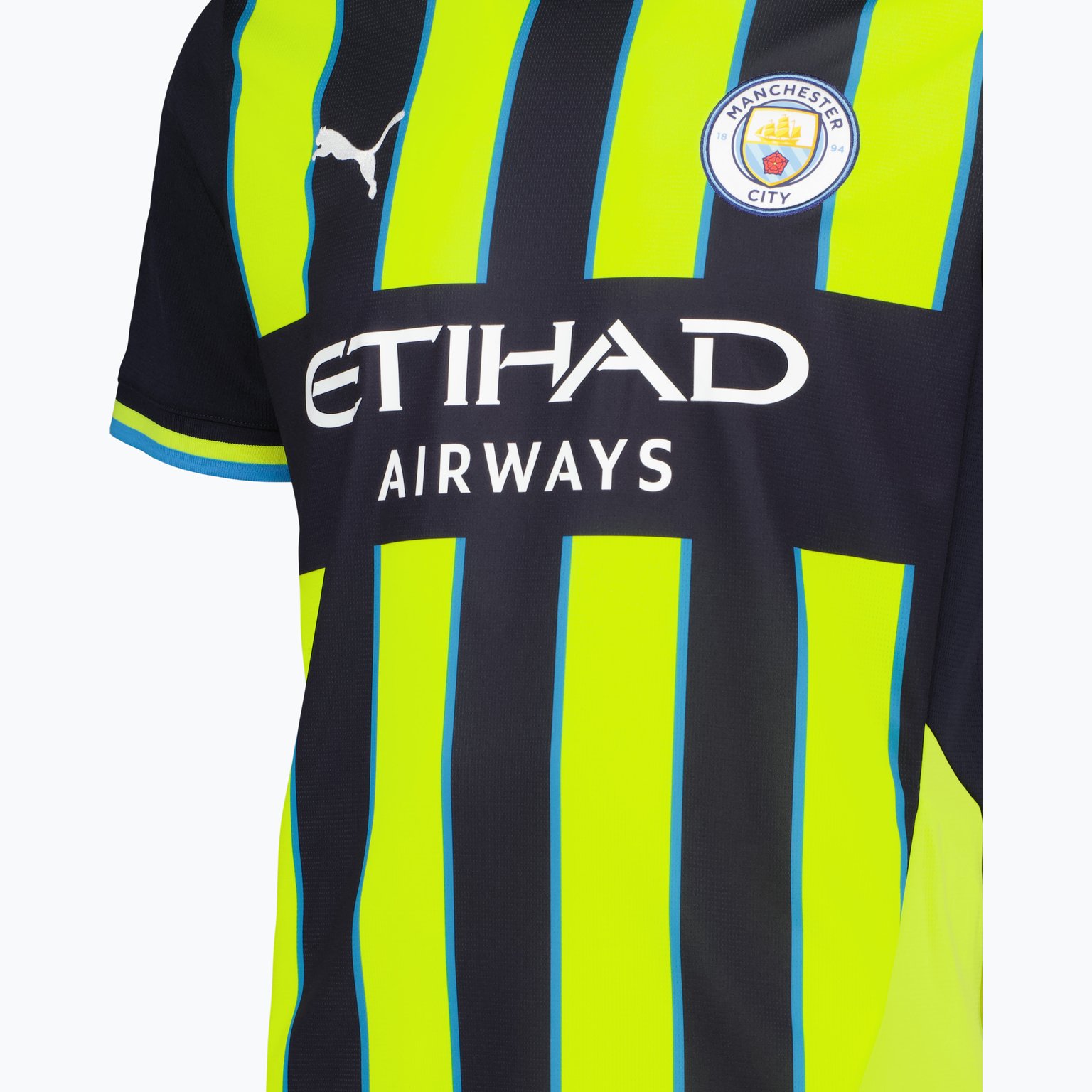 Puma Manchester City Away 24/25 matchtröja Svart