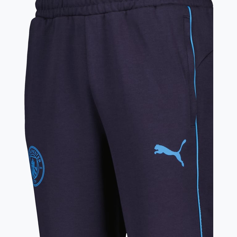 Puma Manchester City Casual mjukisbyxor Blå