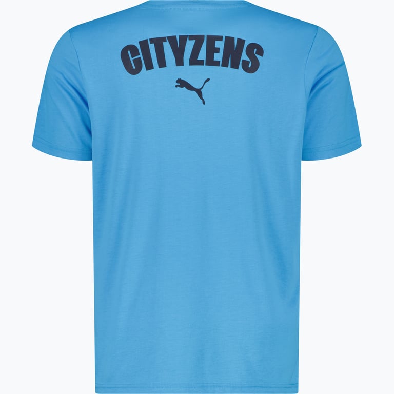 Puma Manchester City Casual t-shirt Blå