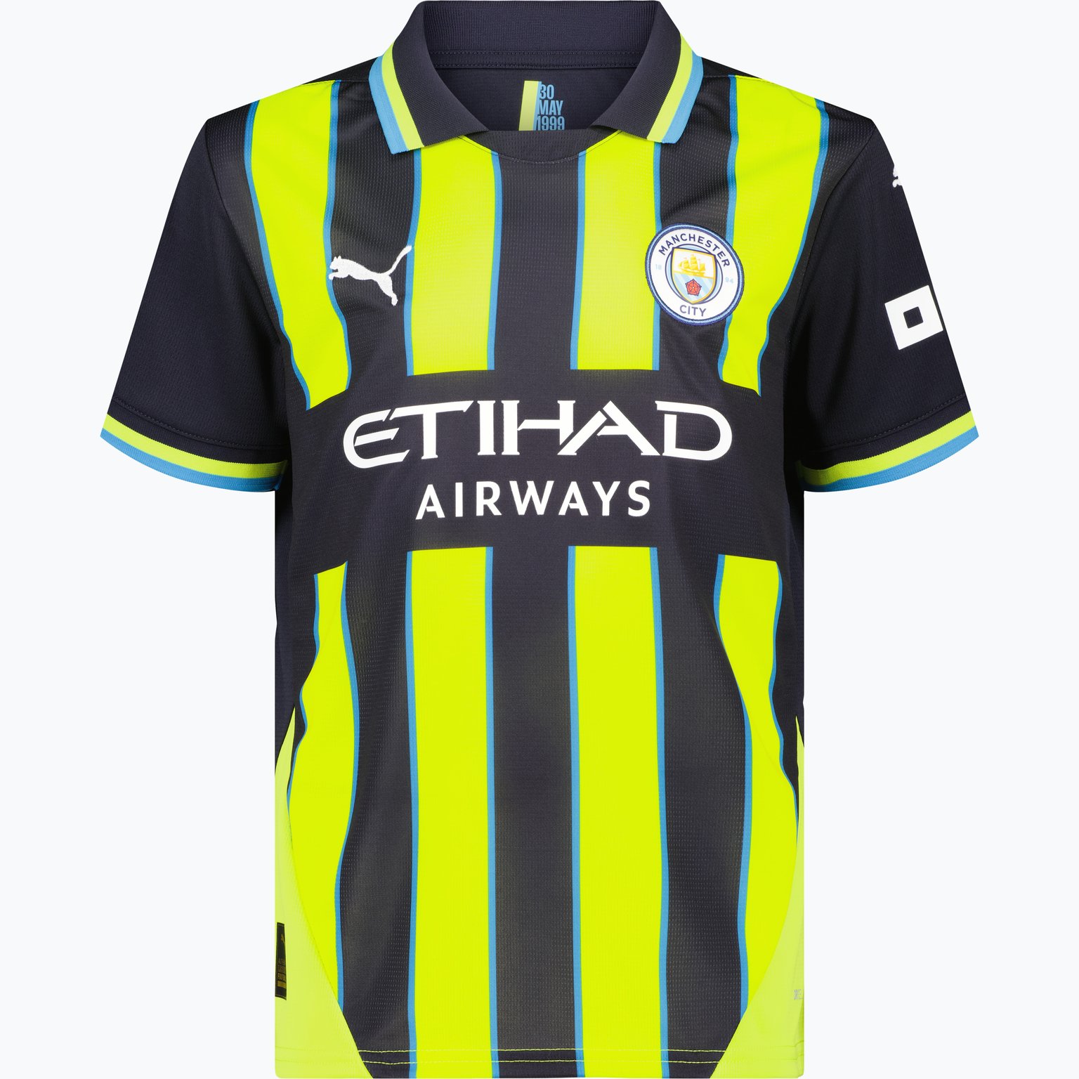 Puma Manchester City Away 24/25 JR matchtröja Svart