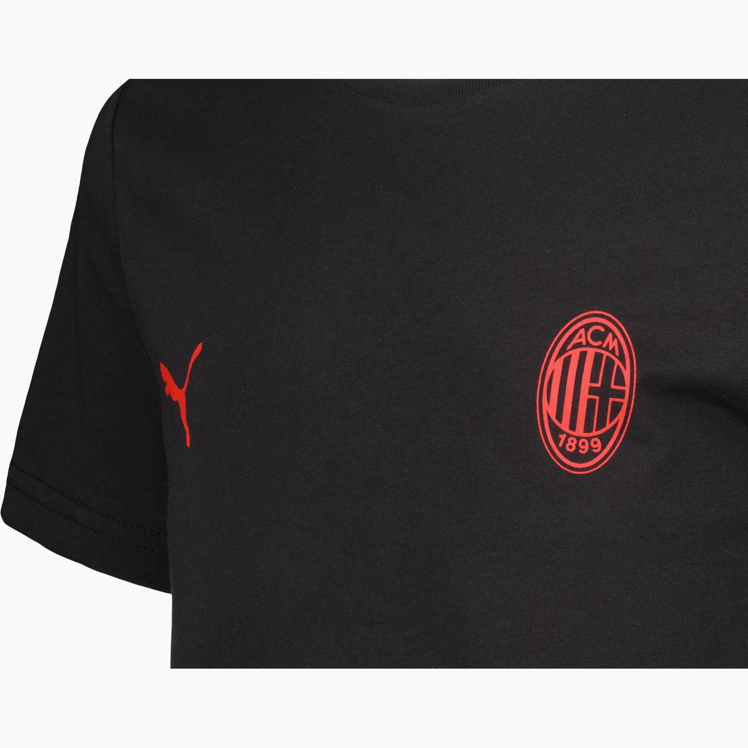 Puma AC Milan Essentials JR t-shirt Svart