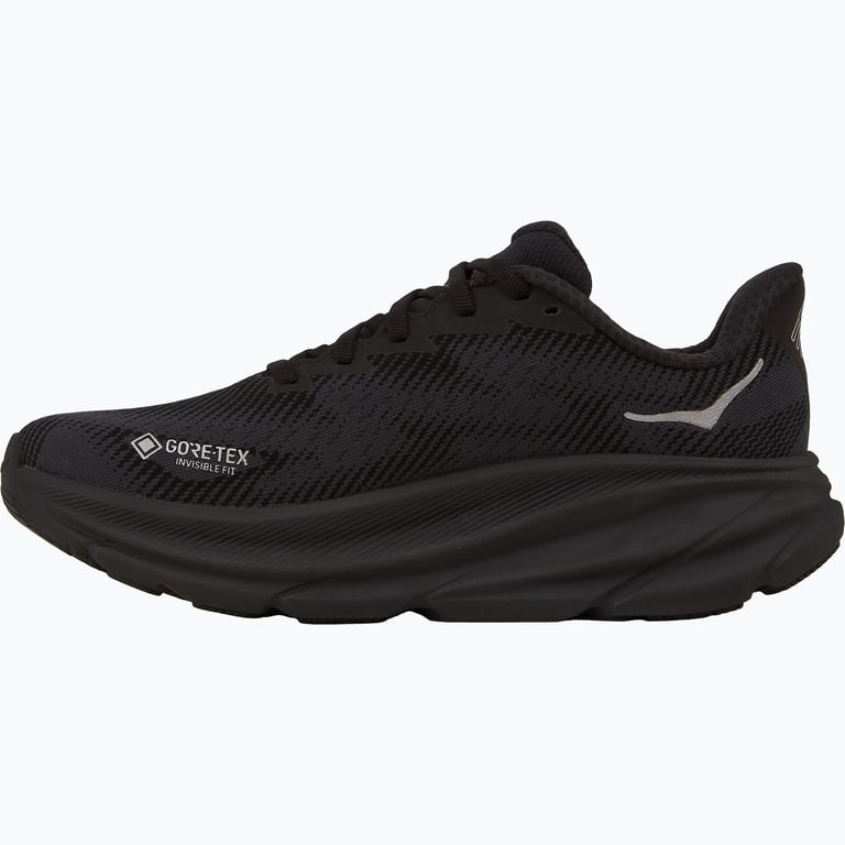 HOKA ONE ONE Clifton 9 Gore-Tex W löparskor Svart