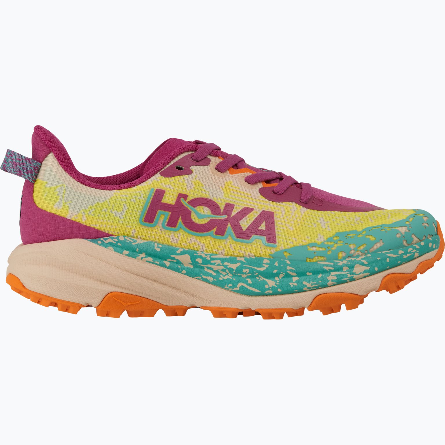 HOKA ONE ONE Speedgoat 6 JR löparskor Flerfärgad