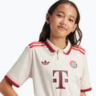 förhandsvisning ikon 3 för adidas Bayern München Third 24/25 JR matchtröja Beige