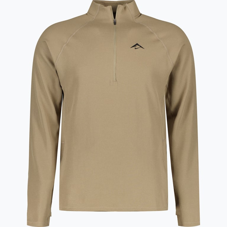 Nike Trail Dri-FIT 1/2 zip M träningströja Beige