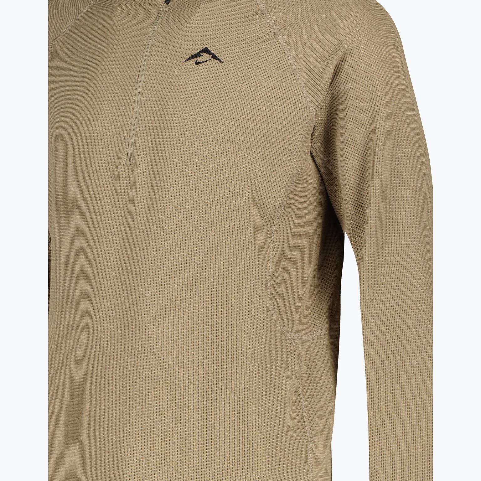 Nike Trail Dri-FIT 1/2 zip M träningströja Beige