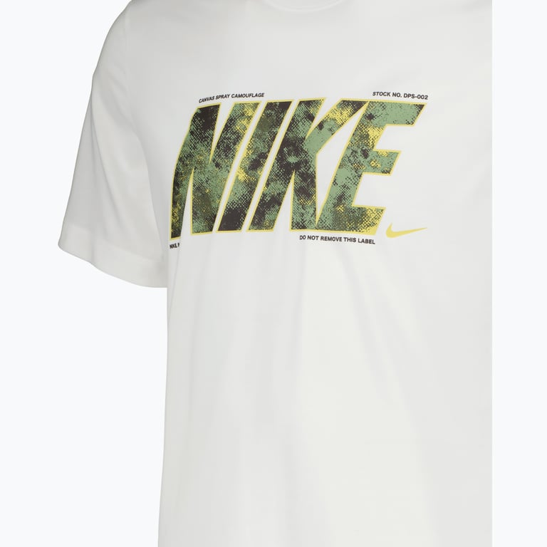 Nike Dri-Fit Fitness M träningst-shirt Vit