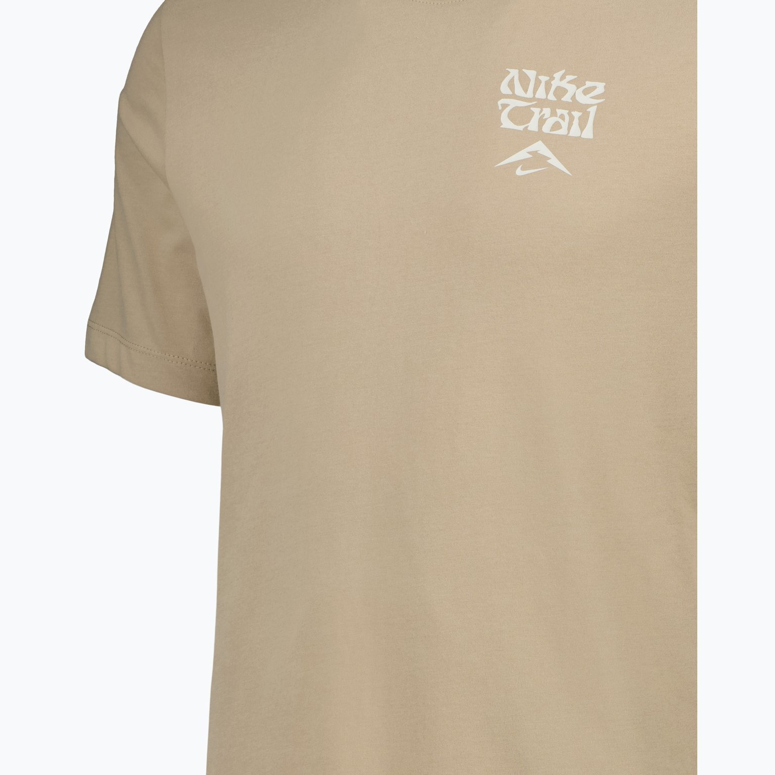 Nike Dri-FIT Running M tränings-tshirt Beige