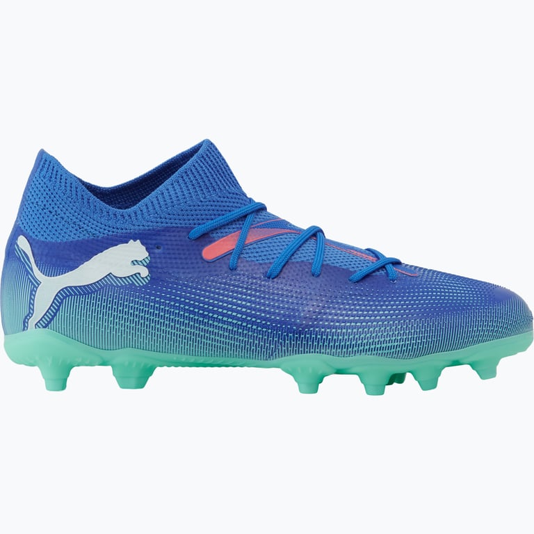 Puma Future 7 Match FG/AG JR fotbollsskor Blå