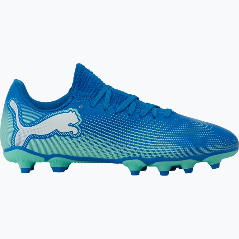 Puma Future 7 Play FG/AG JR fotbollsskor Blå