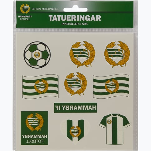 Hammarby Tatueringar/Gnuggisar 2.0 Grön