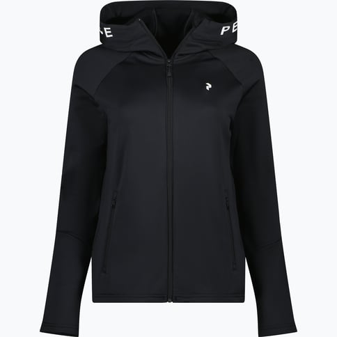 Peak Performance Rider Zip W huvtröja Rosa