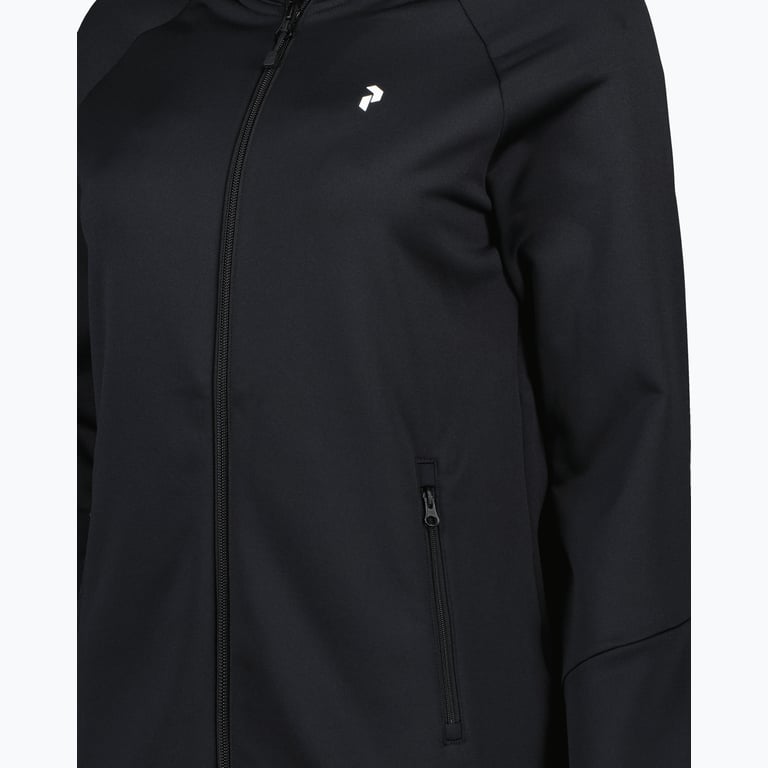 Peak Performance Rider Zip W huvtröja Svart