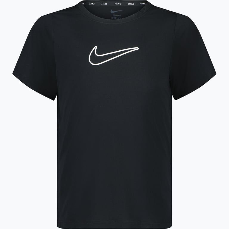 Nike One Fitted Dri-FIT JR träningst-shirt Svart