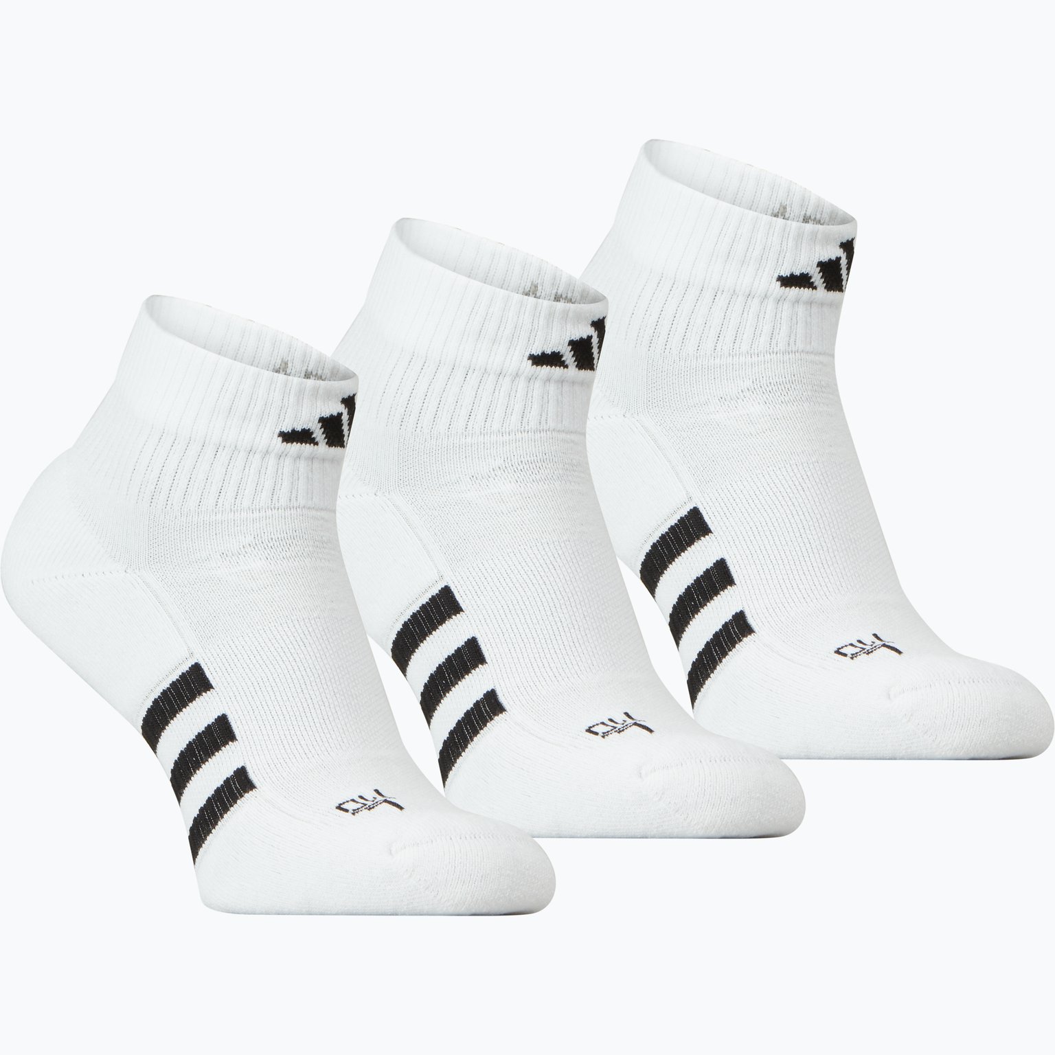 adidas Performance Mid 3-pack strumpor Vit