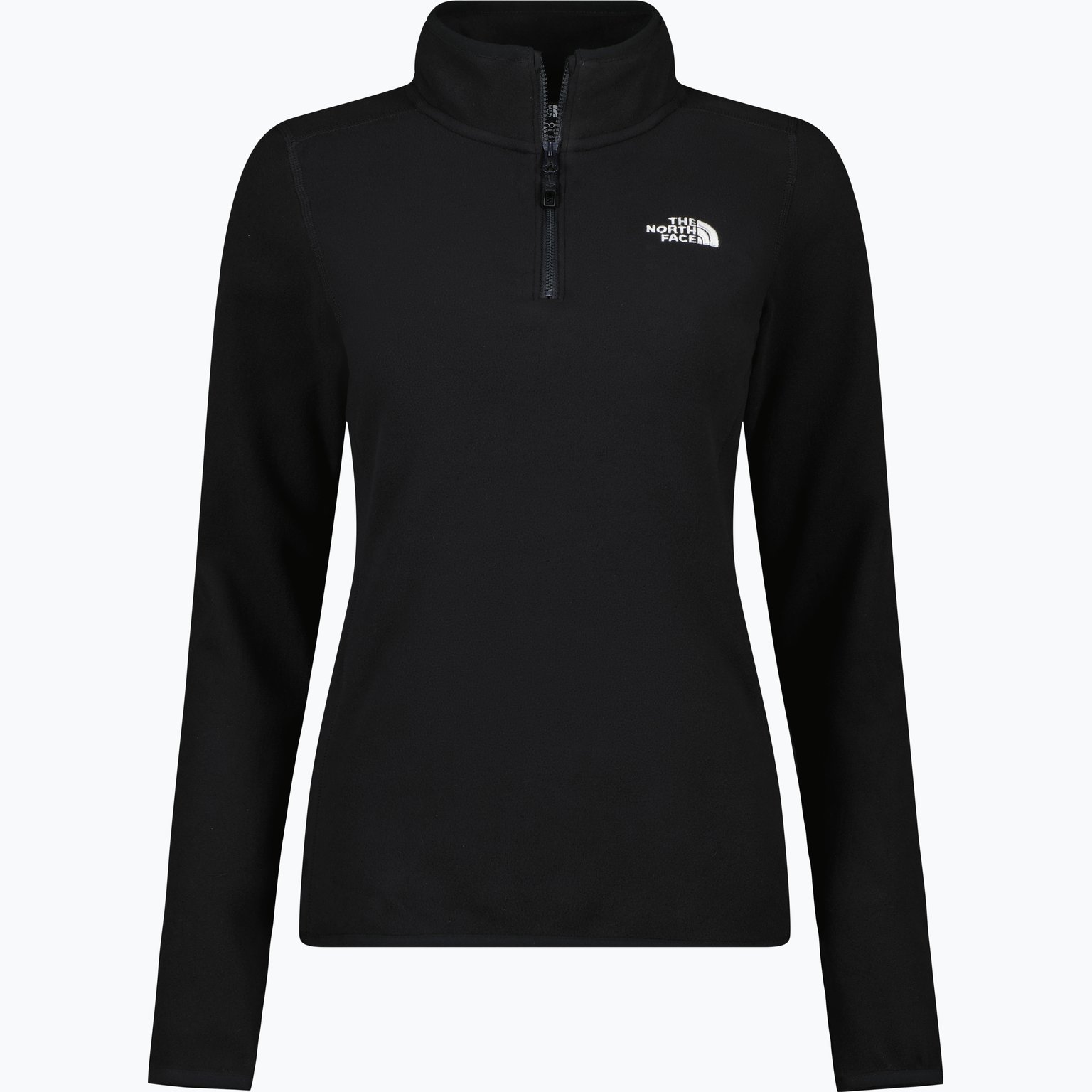 The North Face 100 Glacier 1/4 Zip W fleecetröja Svart