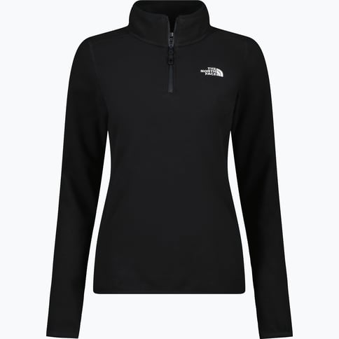 The North Face 100 Glacier 1/4 Zip W fleecetröja Svart