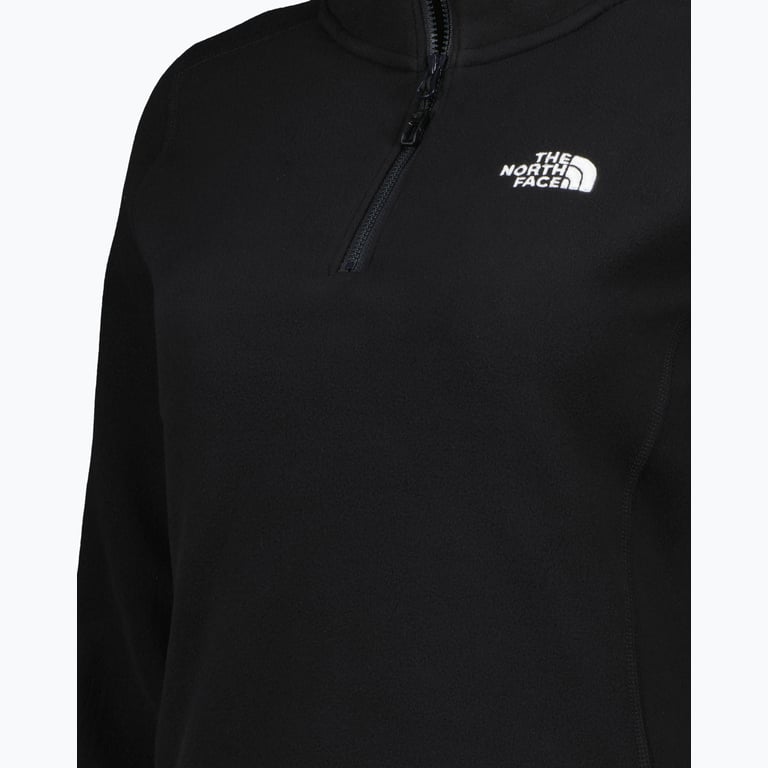 The North Face 100 Glacier 1/4 Zip W fleecetröja Svart