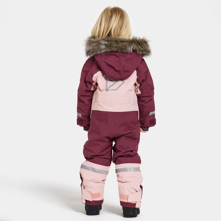 Didriksons Bjärven JR vinteroverall Rosa