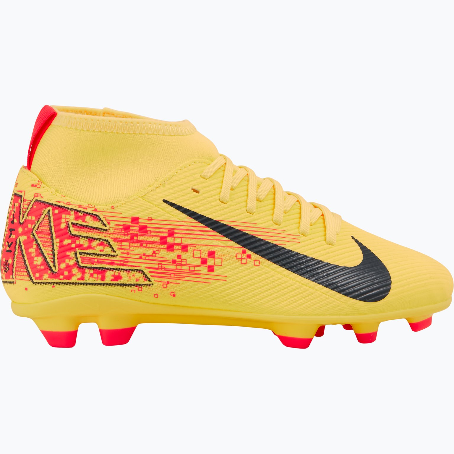 Nike Mercurial Superfly 10 Club Mbappé FG/MG JR fotbollsskor Orange