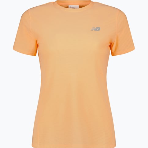 New Balance Jacquard Slim W träningst-shirt Orange