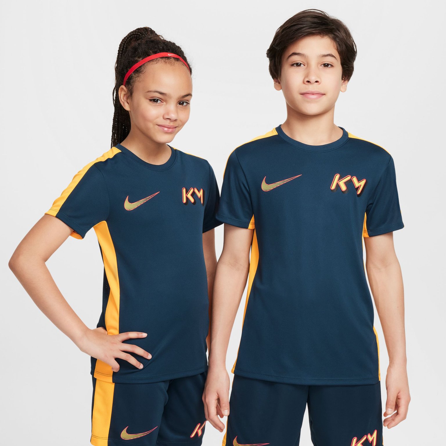 Nike Dri-FIT Academy23 Mbappé JR träningst-shirt Blå