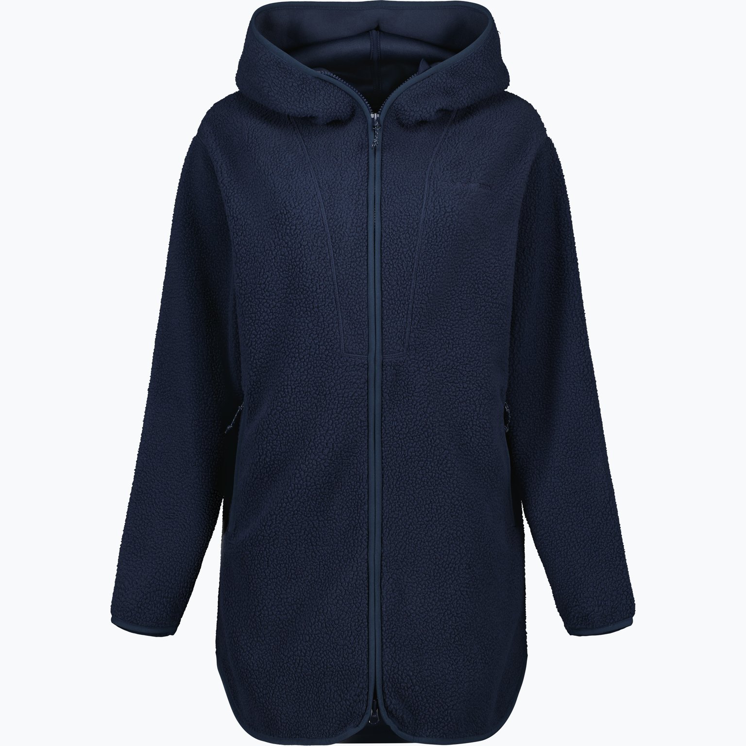 Peak Performance Pile Long Zip W jacka Blå