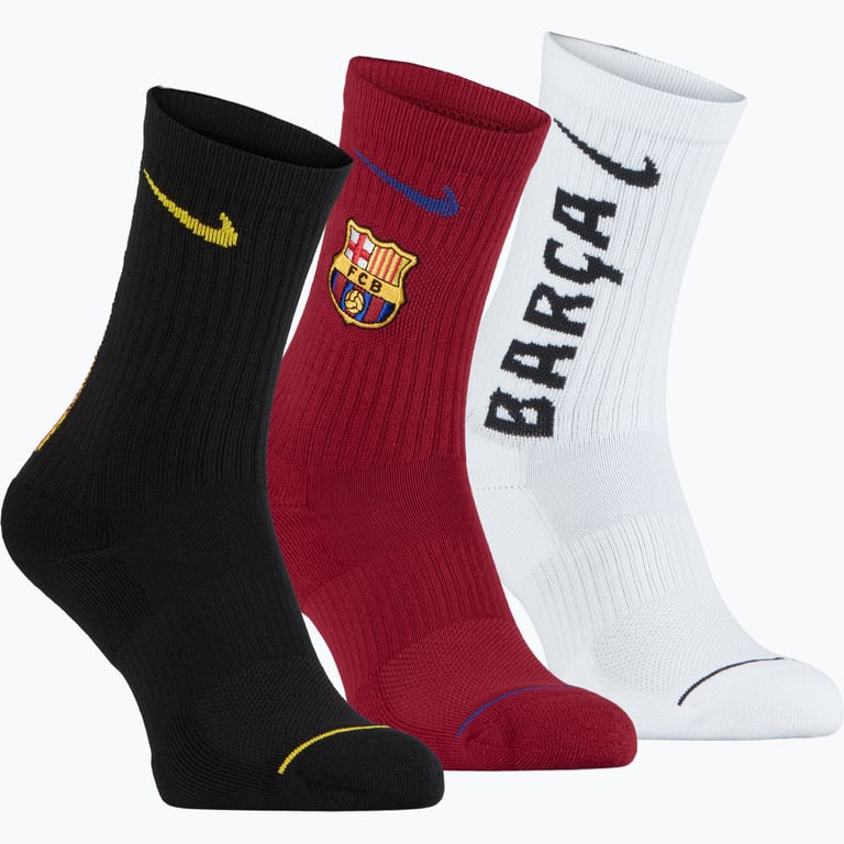 Nike FC Barcelona 3-pack strumpor Flerfärgad