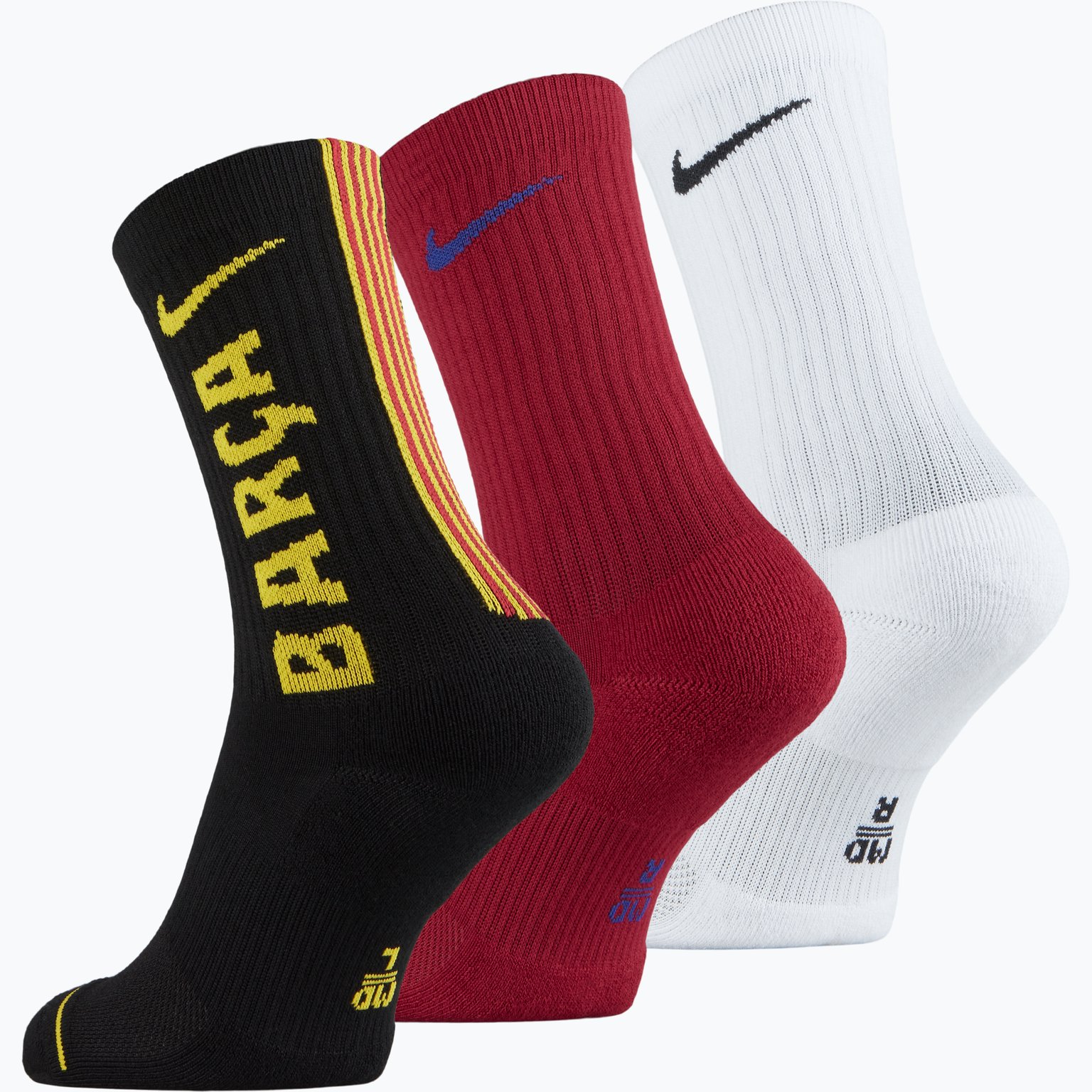 Nike FC Barcelona 3-pack strumpor Flerfärgad