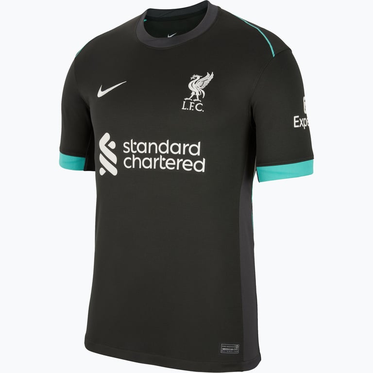 Nike Liverpool FC Stadium 24/25 Away M matchtröja Svart