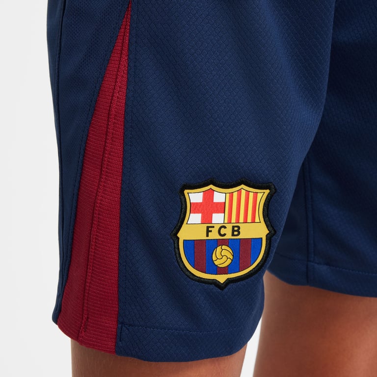 Nike FC Barcelona Home 24/25 JR träningsshorts Blå