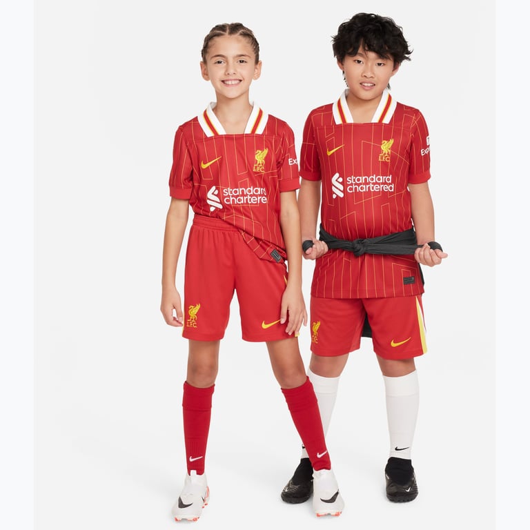 Nike Liverpool FC Home JR shorts Röd