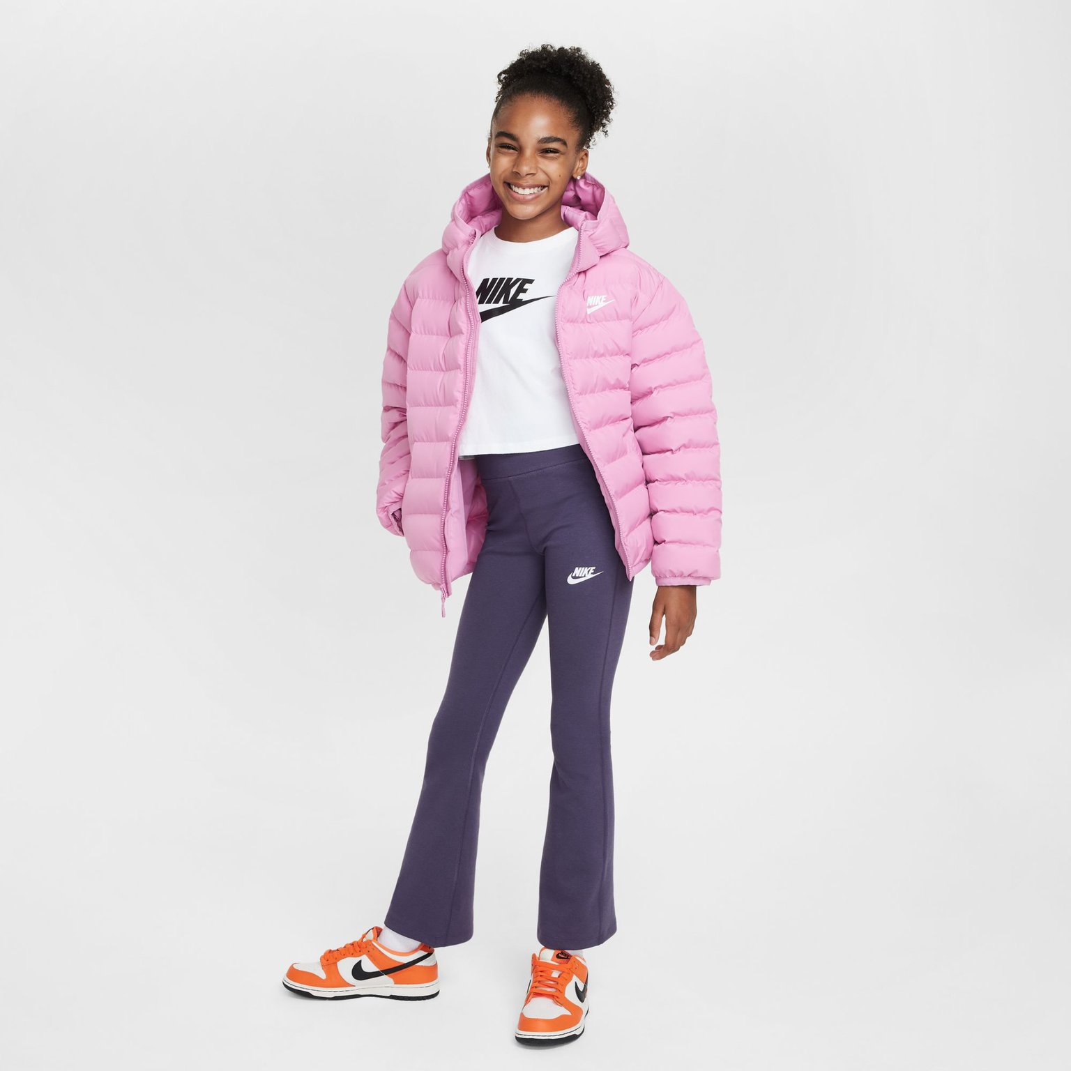 Nike Sportswear Classic JR leggings Lila