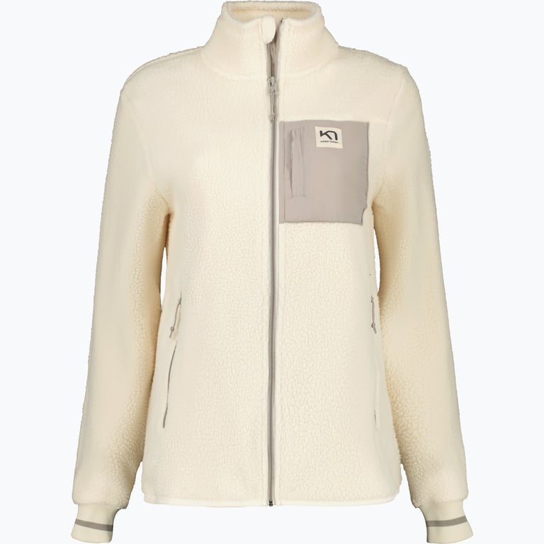 Kari Traa Røthe W fleecejacka Beige