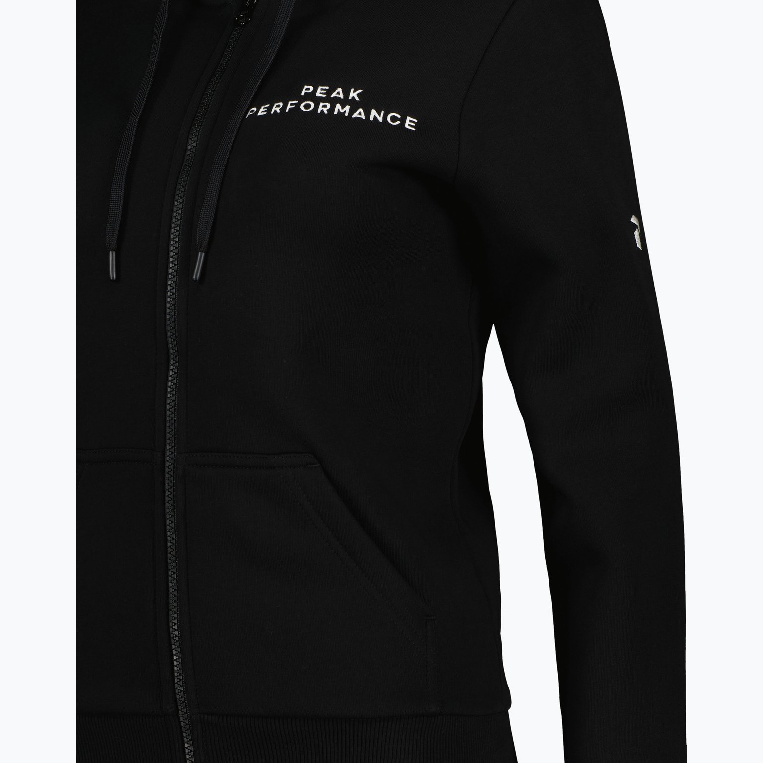 Peak Performance Original Zip W huvtröja Svart