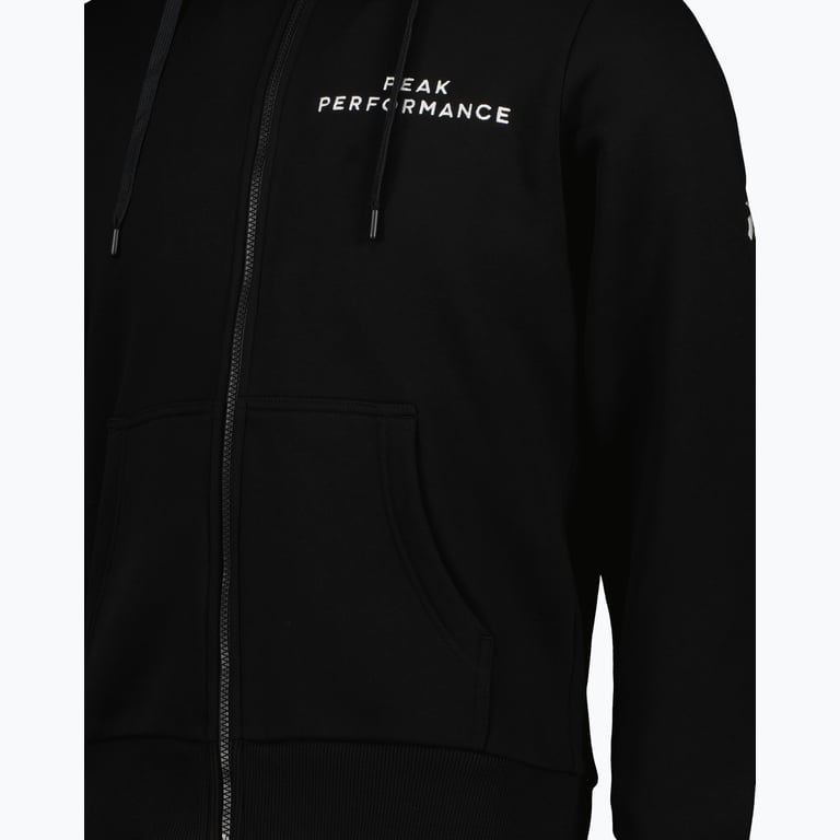 Peak Performance Original Zip M huvtröja Svart