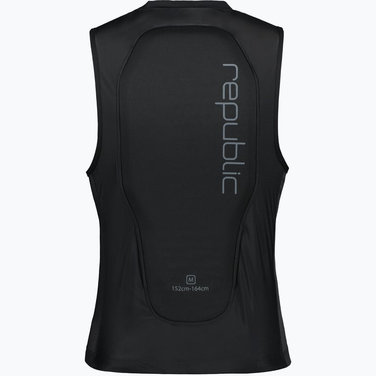 Republic Protection Shield Vest ryggskydd Svart