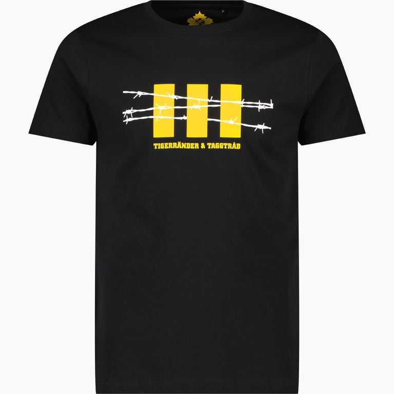 Skellefteå AIK TIGERRÄNDER & TAGGTRÅD T-SHIRT Svart