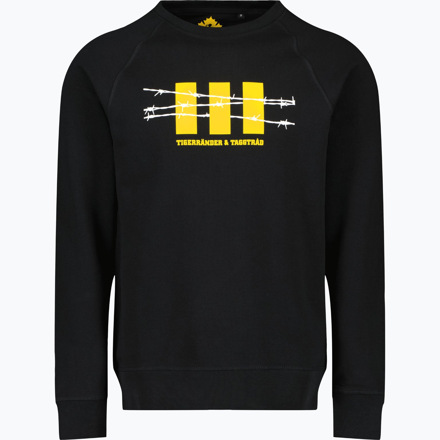 Skellefteå AIK TIGERRÄNDER & TAGGTRÅD CREWNECK Svart