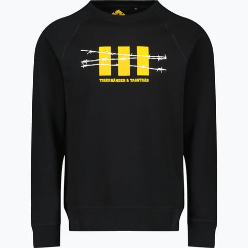 Skellefteå AIK TIGERRÄNDER & TAGGTRÅD CREWNECK Svart