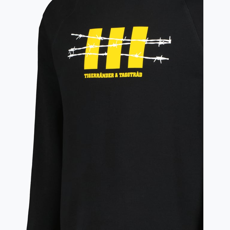 Skellefteå AIK TIGERRÄNDER & TAGGTRÅD CREWNECK Svart