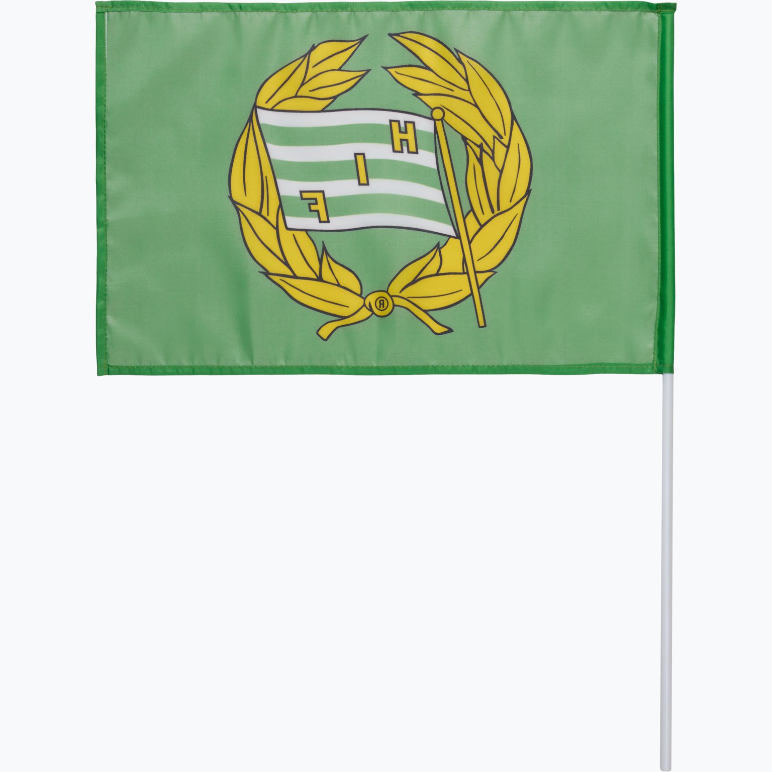 Hammarby FLAGGA 30x45cm med pinne Grön