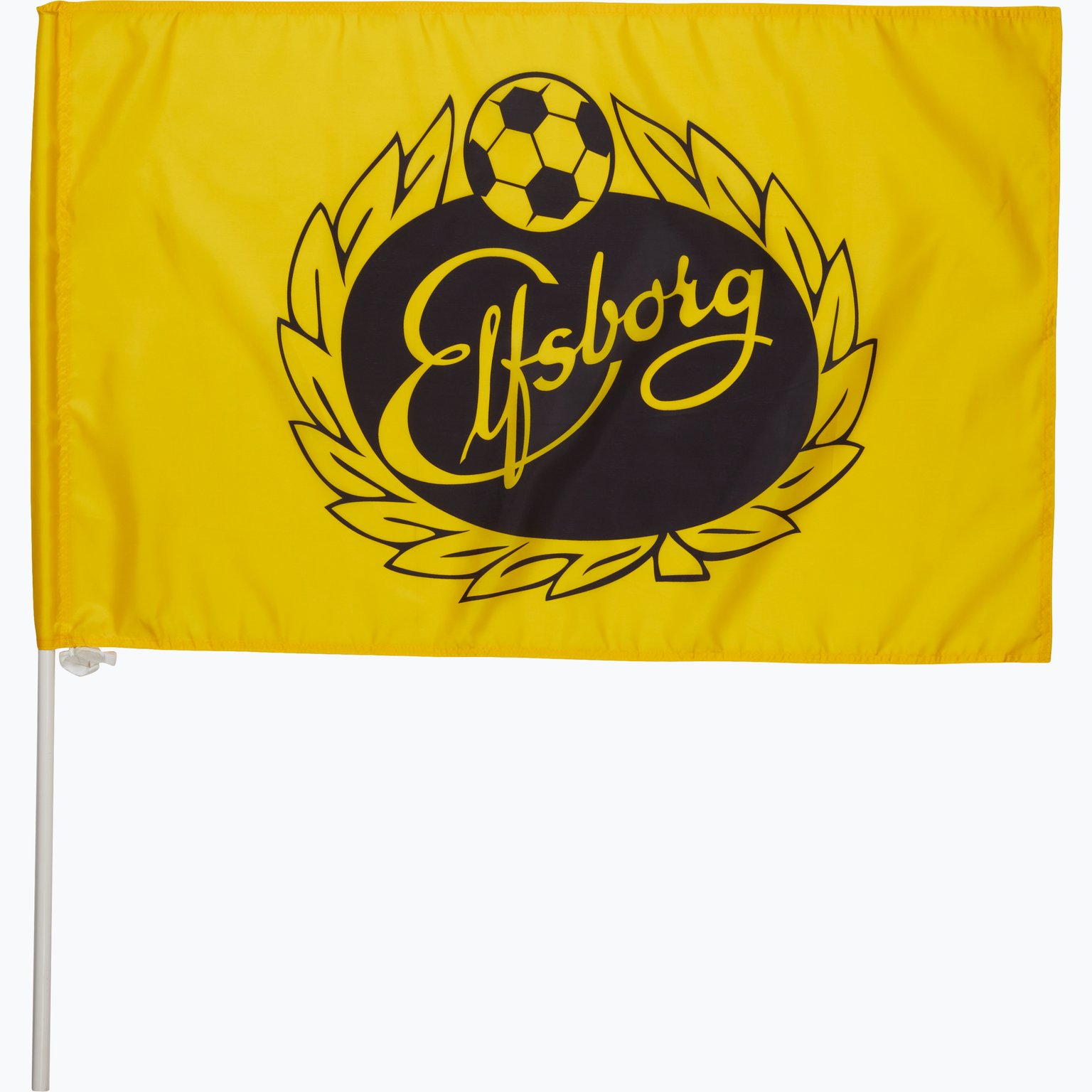 IF ELFSBORG Flagga 60x90cm med pinne Gul