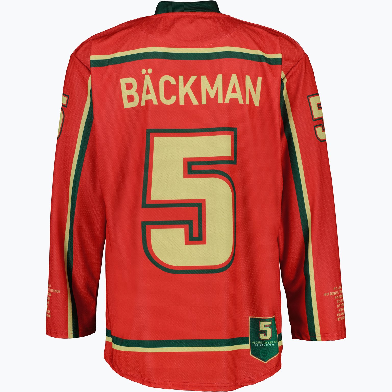 Frölunda Hockey BÄCKMAN REPLICA  Röd