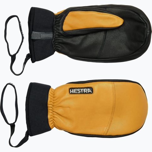 Hestra Army Leather Wool Terry skidhandskar Brun