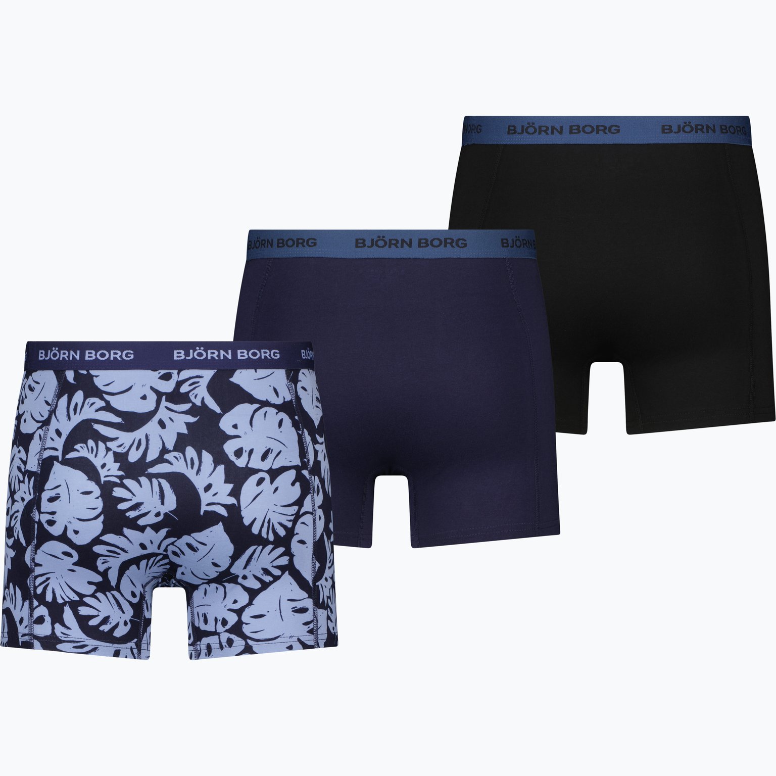 Björn Borg Cotton Stretch 3-pack kalsonger Blå