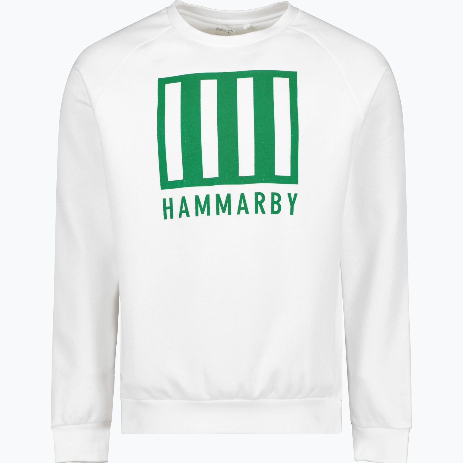 Hammarby STRIPED CREW M Vit