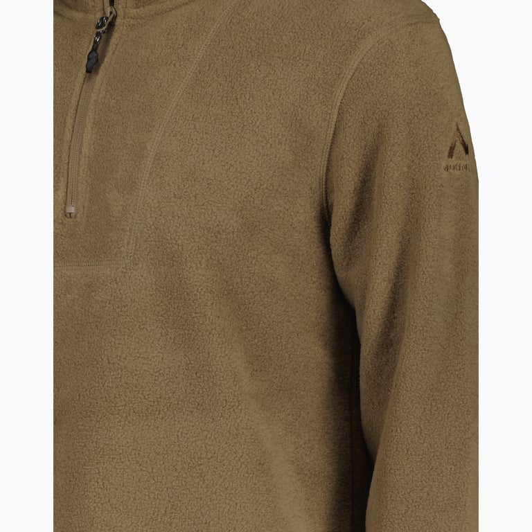 McKinley Saalbach Half-Zip M fleecetröja Brun