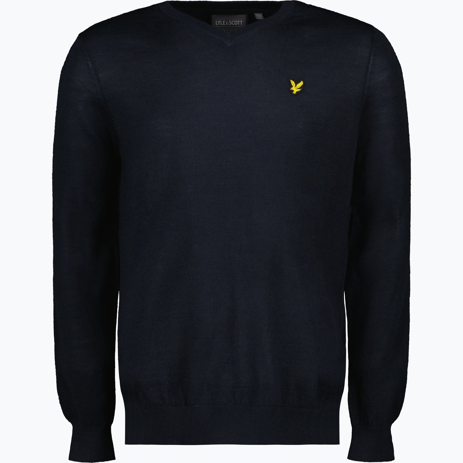 Lyle & Scott Golf V Neck M tröja Blå